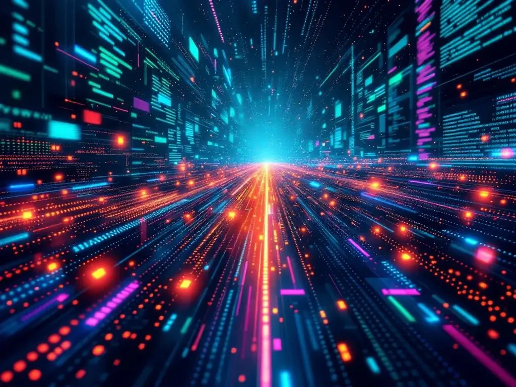 Python парсеры для бизнеса — неоновая иллюстрация